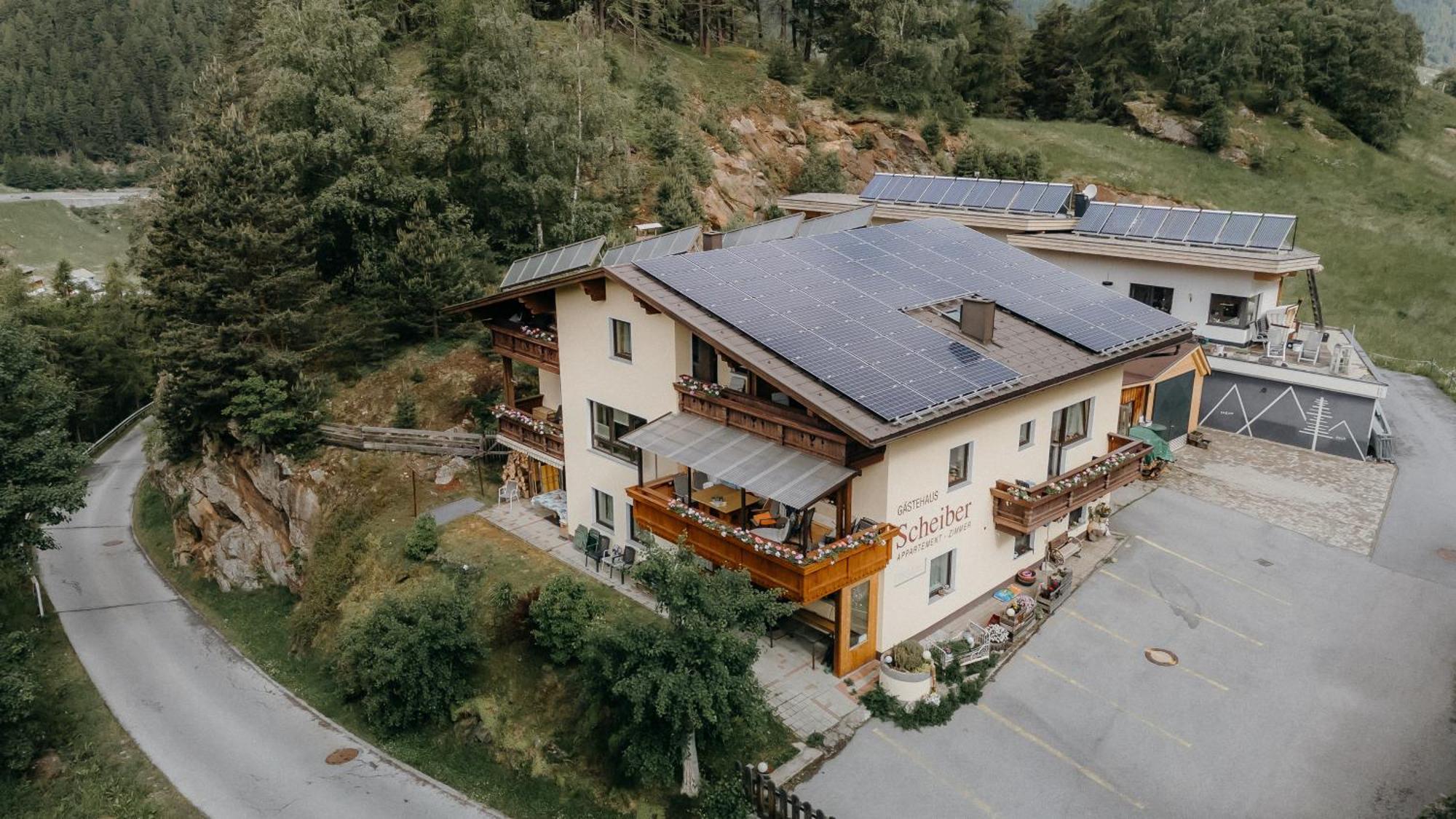 Gaestehaus Scheiber Solden Exterior photo